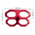JRspec Podwójne mocowanie pompy paliwa 60mm typ 2 czerwony JRSPEC-MOUNT-2-R 89,00 zł-6